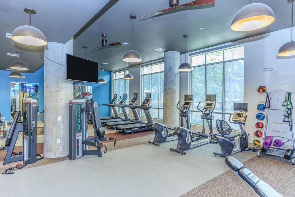 U3 Penthouse Houstonw Car Astros W Skyline-View Exterior foto