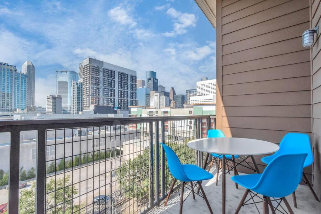 U3 Penthouse Houstonw Car Astros W Skyline-View Exterior foto