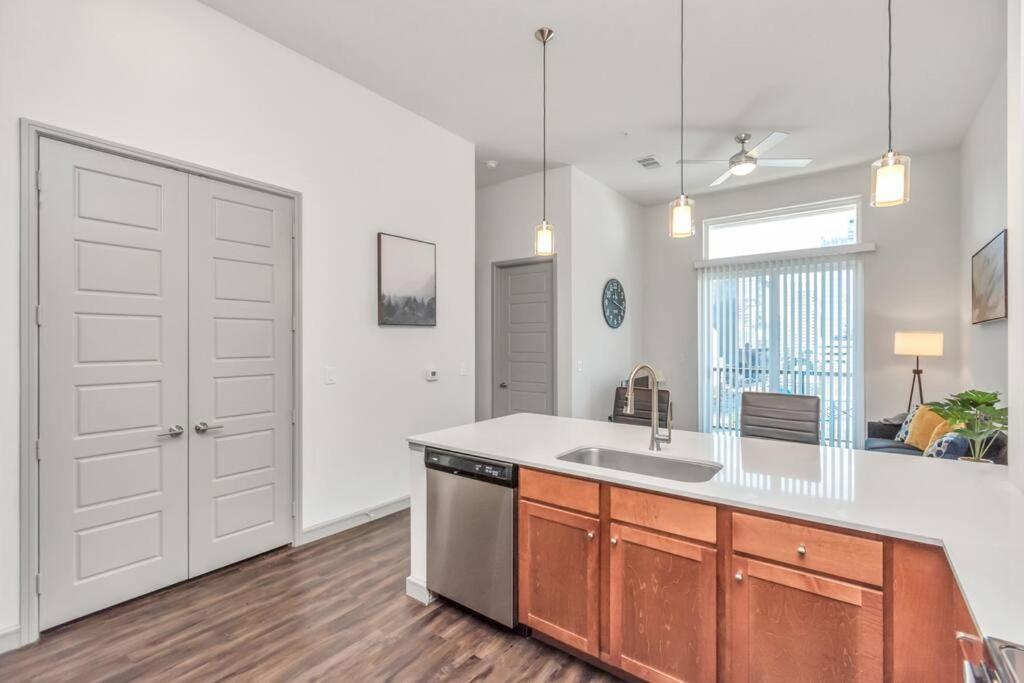 U3 Penthouse Houstonw Car Astros W Skyline-View Exterior foto