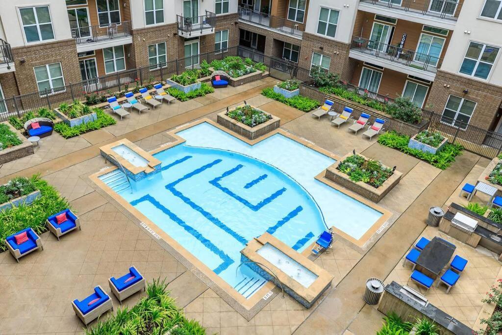 U3 Penthouse Houstonw Car Astros W Skyline-View Exterior foto