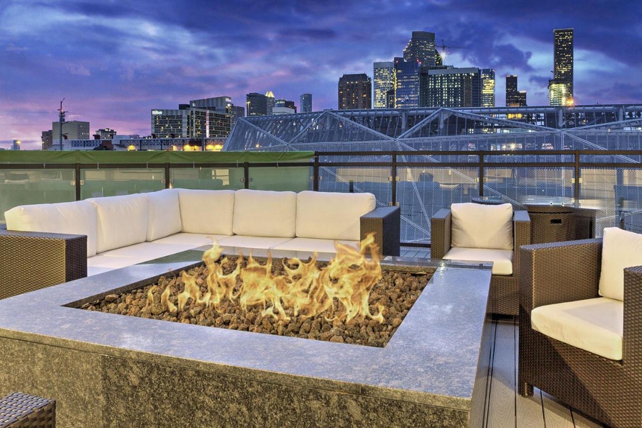 U3 Penthouse Houstonw Car Astros W Skyline-View Exterior foto